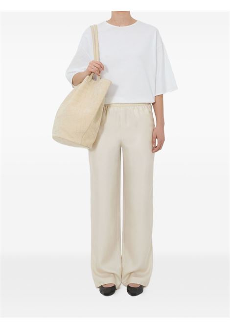 alera silk twill trousers woman ivory LOULOU DE SAISON | ALERA LDSIVORY